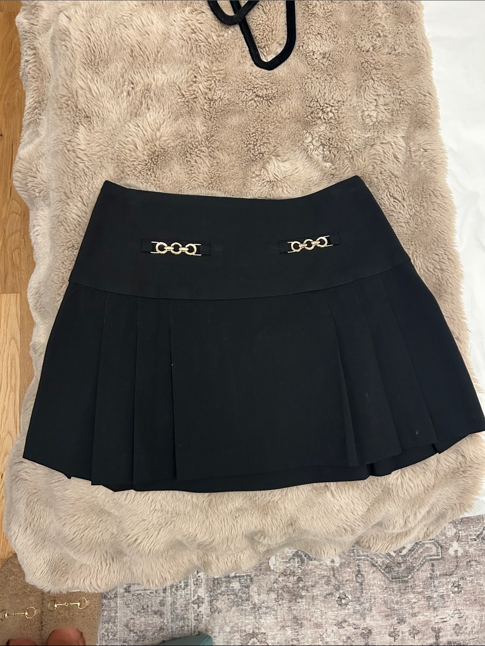 ba&sh pleated mini skirt